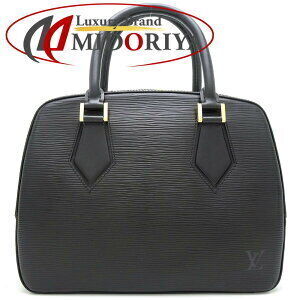 Louis Vuitton Epi Sablon Handbag Creel Black